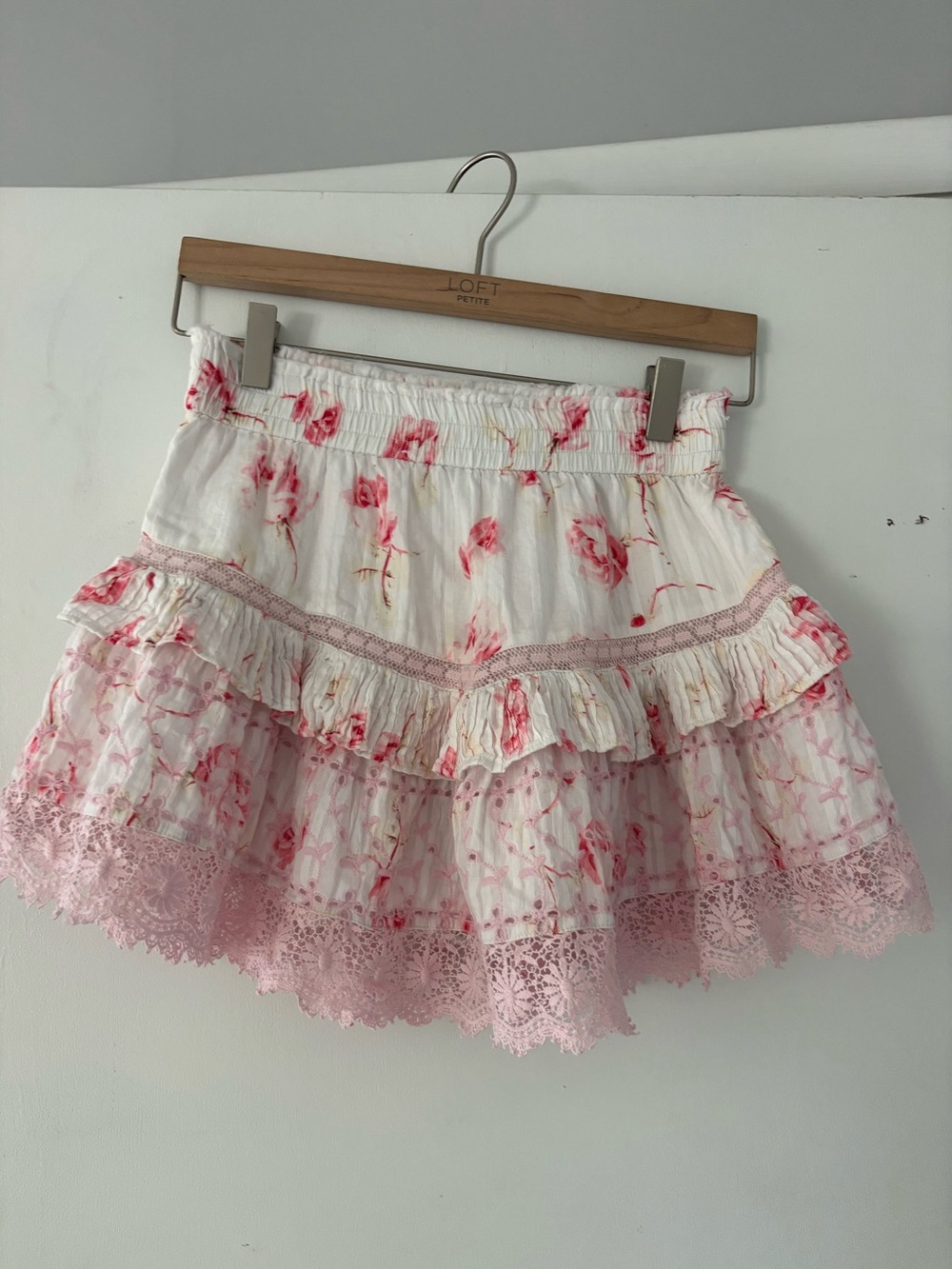 Love Shack Fancy skirt